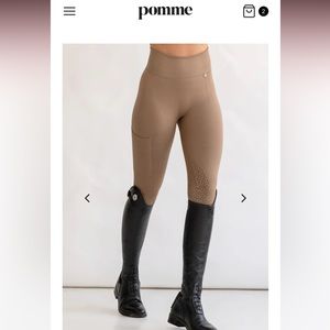 Pomme ines riding leggings in mocha *returning this week*